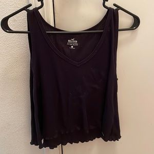 black hollister top!